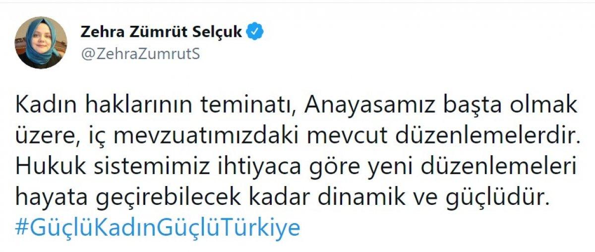 Bakan Selçuk: Kadına yönelik şiddette sıfır tolerans