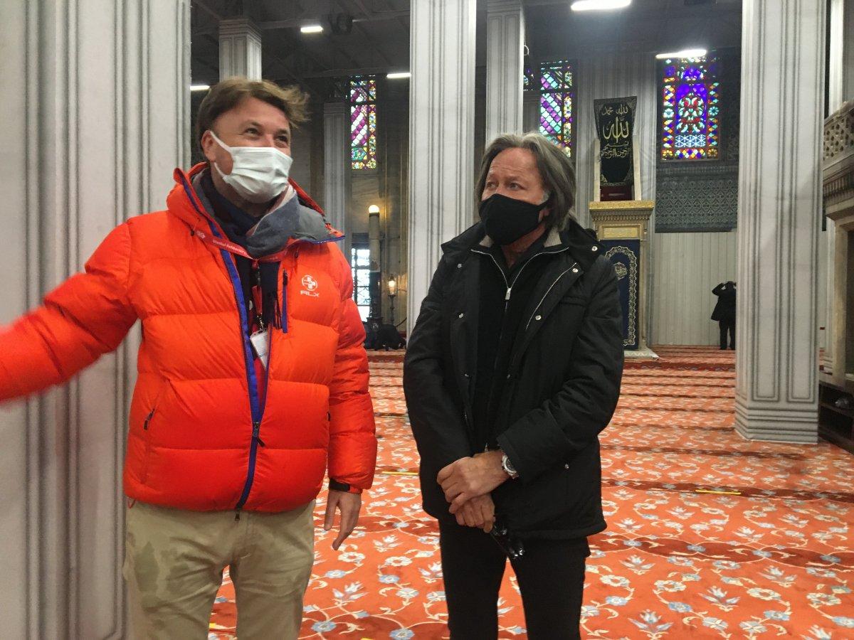 Ünlü milyarder Hadid, Ayasofya Camii’nde namaz kıldı