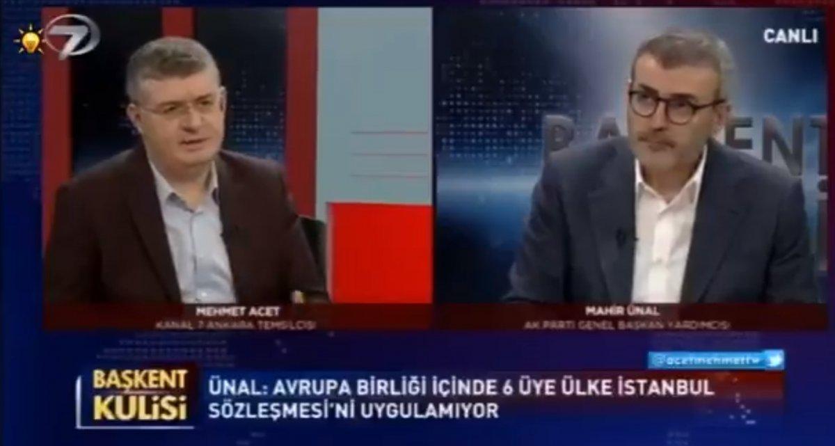 Mahir Ünal Türkiye'nin İstanbul Sözleşmesi'nden çekilmesini değerlendirdi