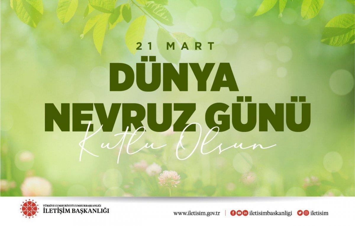 Fahrettin Altun: Nevruz, gönüllerdeki kardeşliğin yeşermesidir