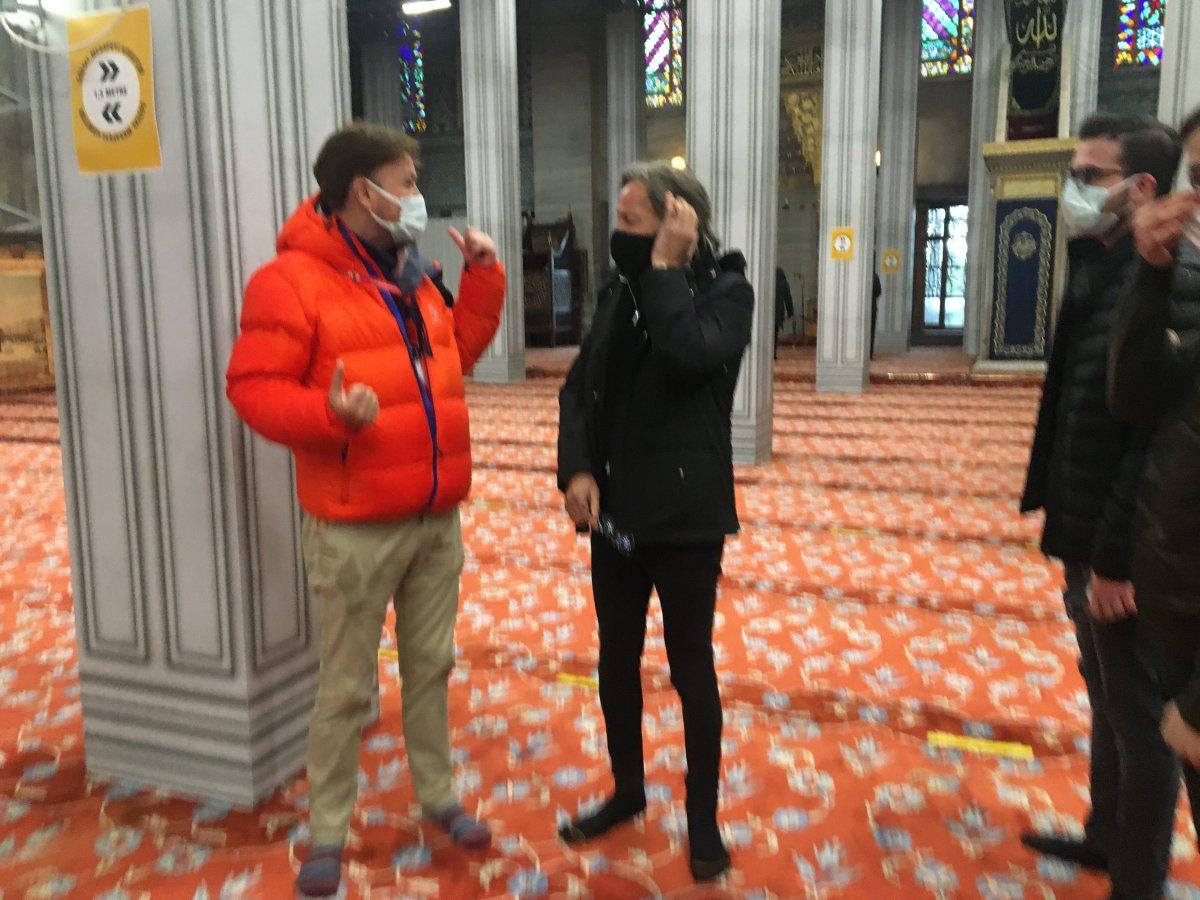 Ünlü milyarder Hadid, Ayasofya Camii’nde namaz kıldı