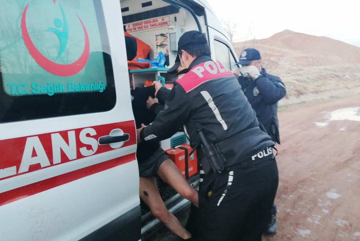 Aksaray'da aşırı alkollü şahıs sulama kanalına düştü