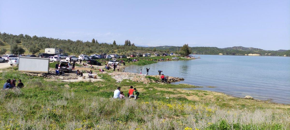 Adanalılar hafta sonu piknik alanlarına akın etti