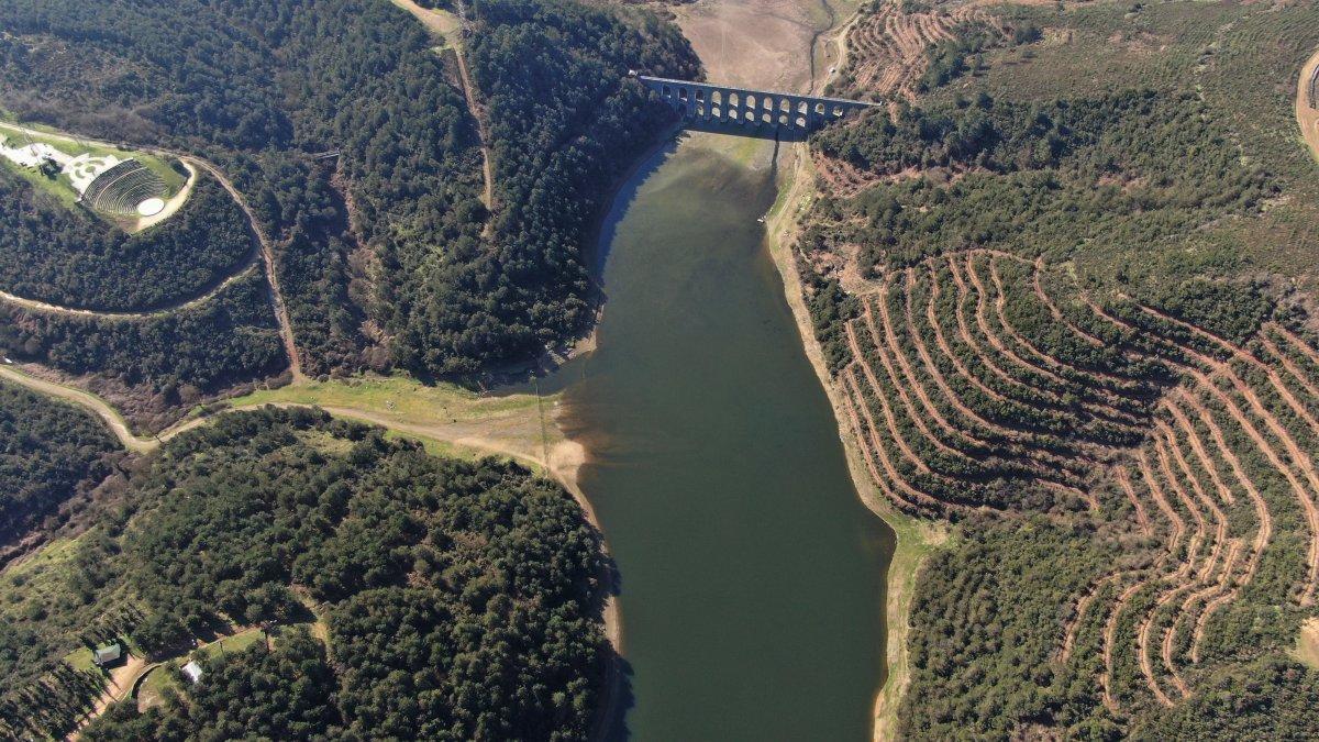 İstanbul'daki barajlarda doluluk oranı yüzde 65’i gördü