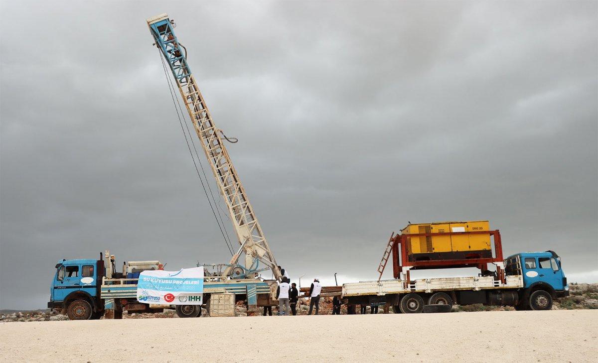 Suriye’deki kamplar suya kavuşuyor