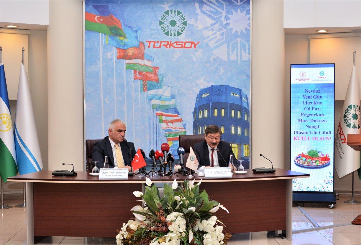 Mehmet Nuri Ersoy Nevruz ateşinden atladı