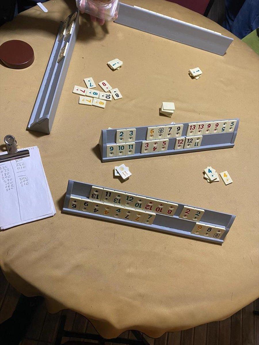 Sivas'ta okey oynayanlara ceza kesildi