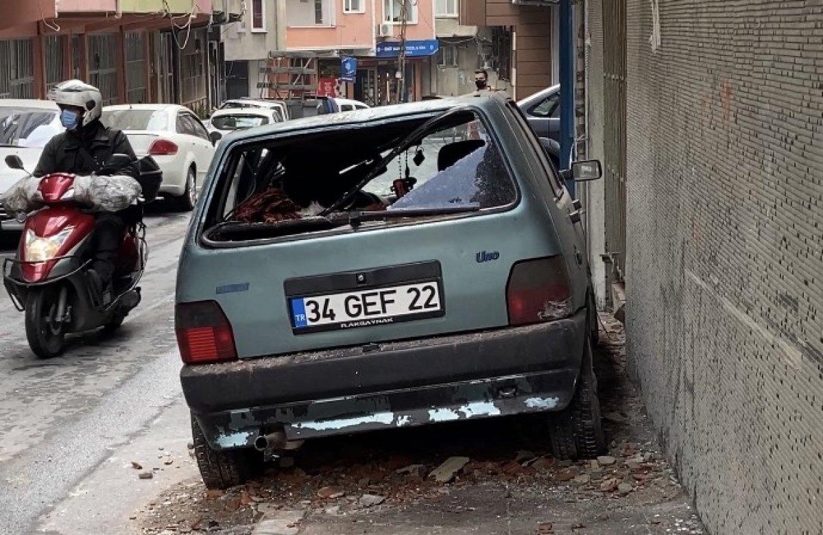 Şişli’de lastik deposunda patlama