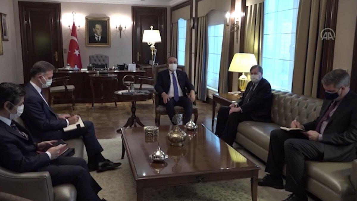 Mevlüt Çavuşoğlu ABD Büyükelçisi Satterfield'ı kabul etti