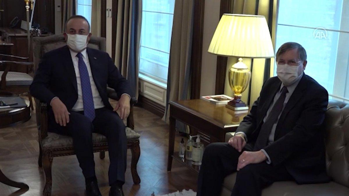 Mevlüt Çavuşoğlu ABD Büyükelçisi Satterfield'ı kabul etti
