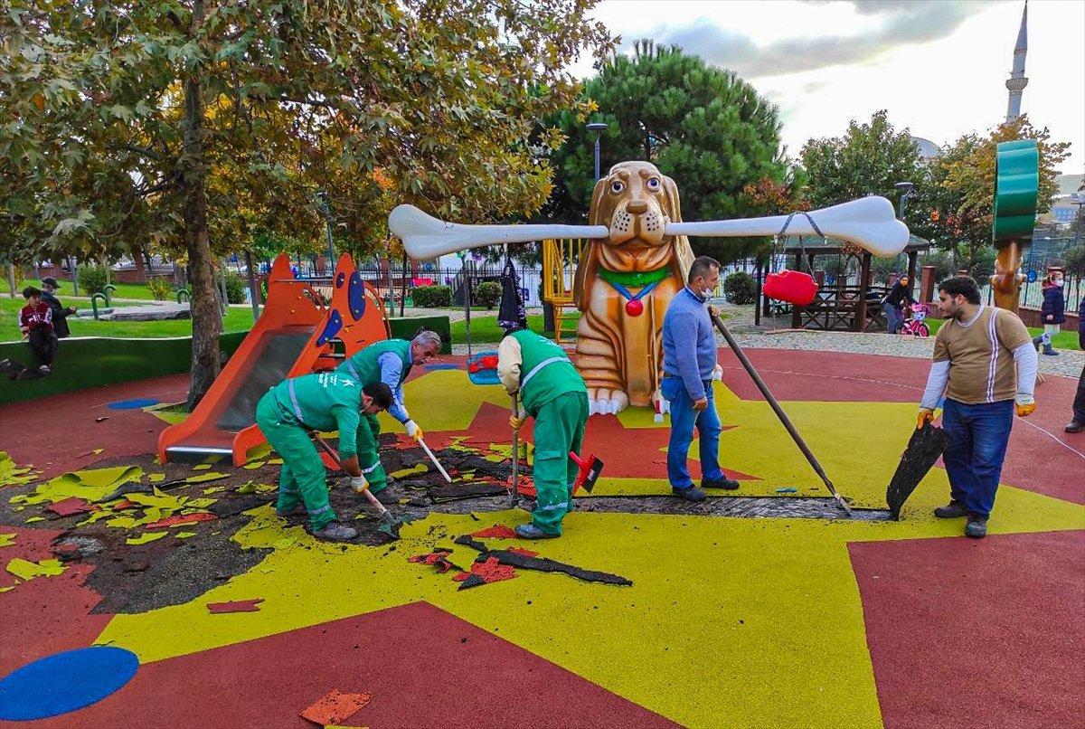 Küçükçekmece park PKK