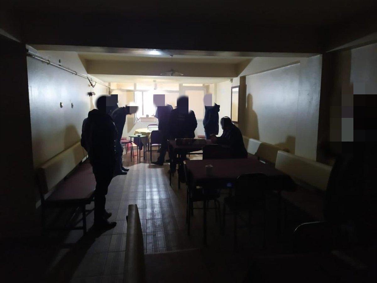 Sivas'ta okey oynayanlara ceza kesildi