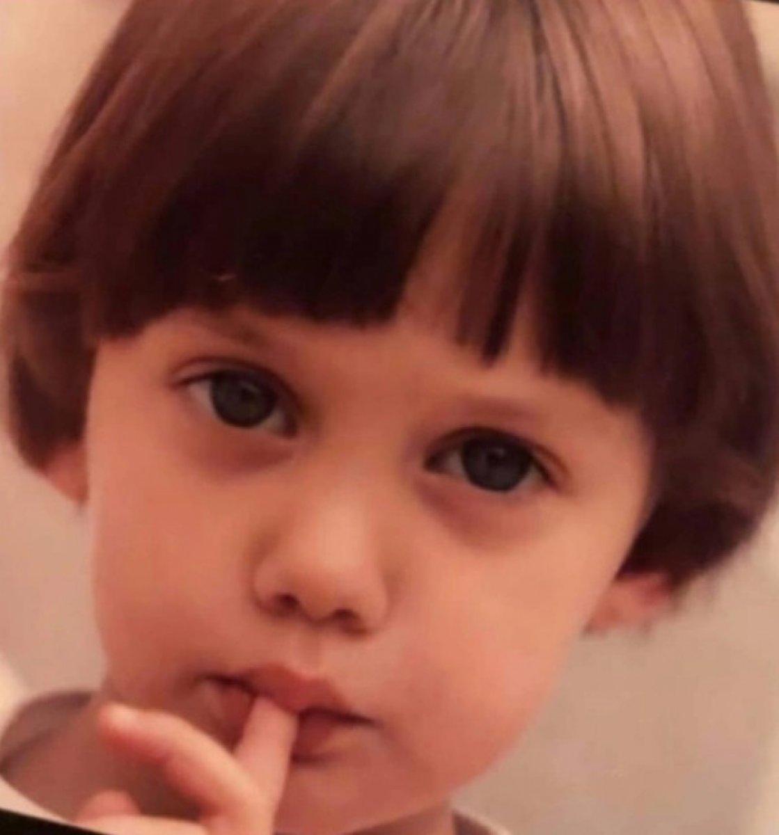 Meryem Uzerli'nin çocukluk fotoğrafı