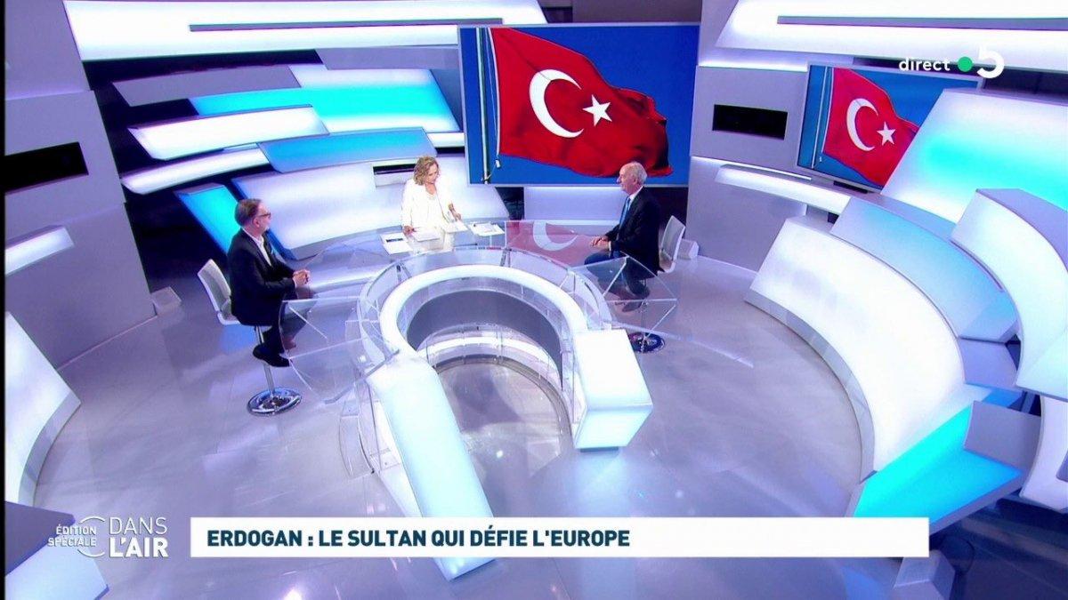 Fransız devlet televizyonunda Cumhurbaşkanı Erdoğan tartışması