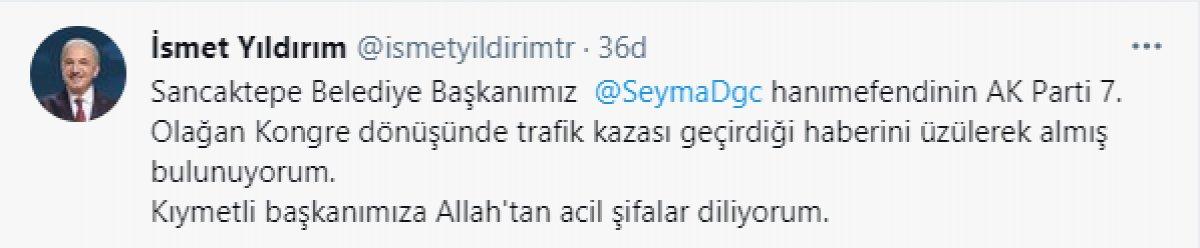 Sancaktepe Belediye Başkanı kongre dönüşü kaza geçirdi