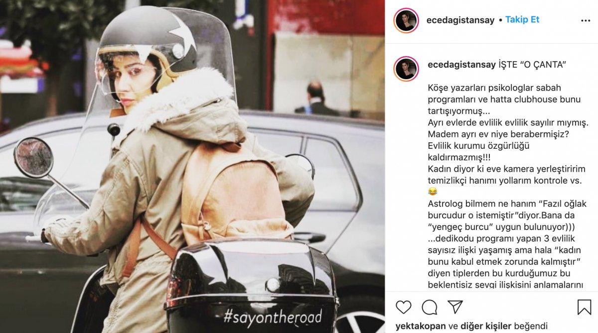 Ece Dağıstan, eleştirilere cevap verdi