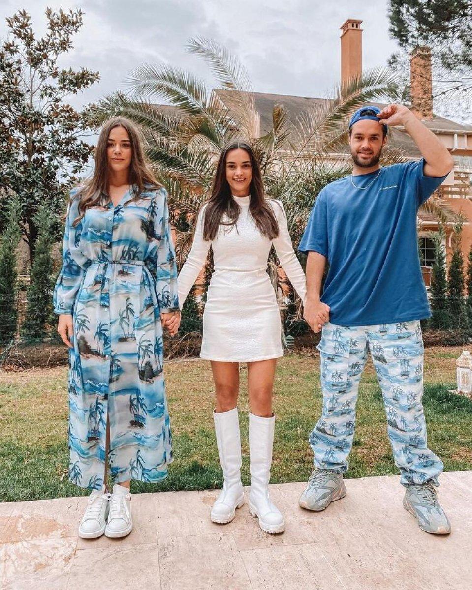 Bensu Soral ikizi Bedirhan Soral'la yeni yaşını kutladı