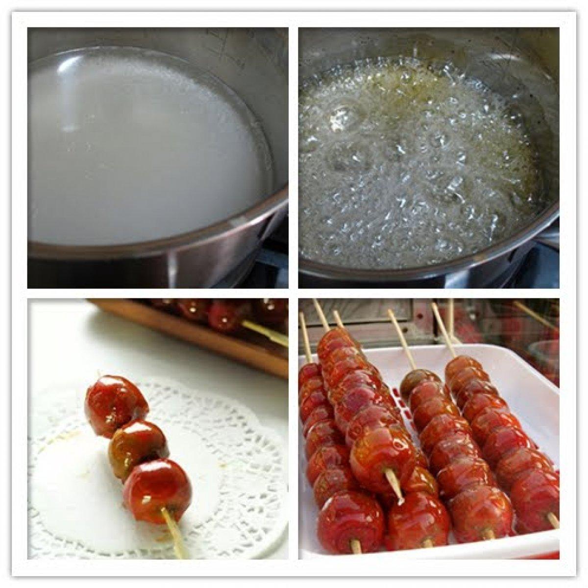 Camdan meyve şekeri: Tanghulu nasıl yapılır?