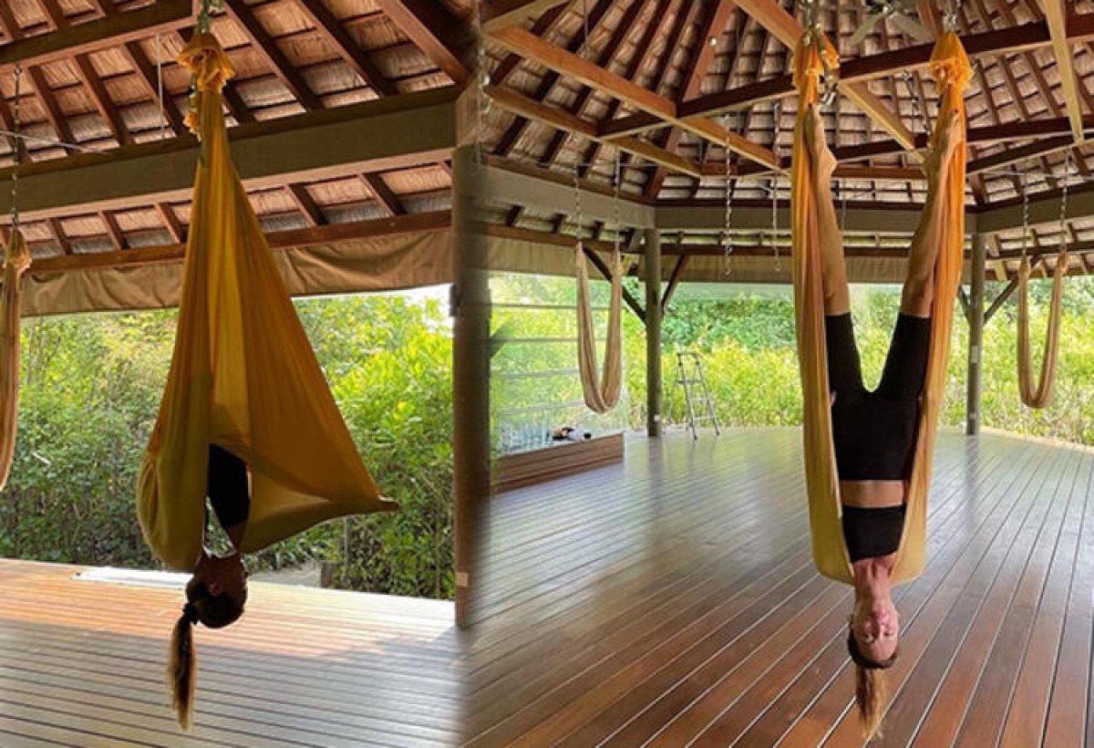 Ebru Şallı, Maldivlerde