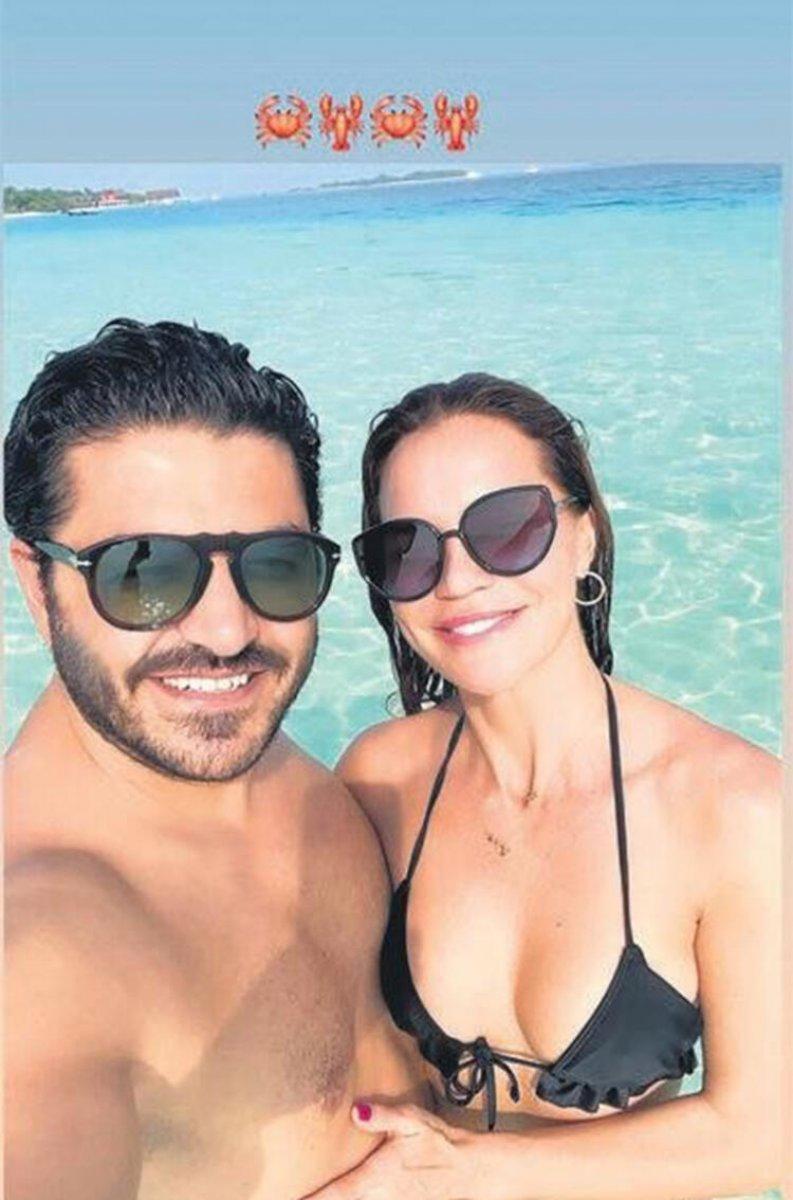 Ebru Şallı, Maldivlerde