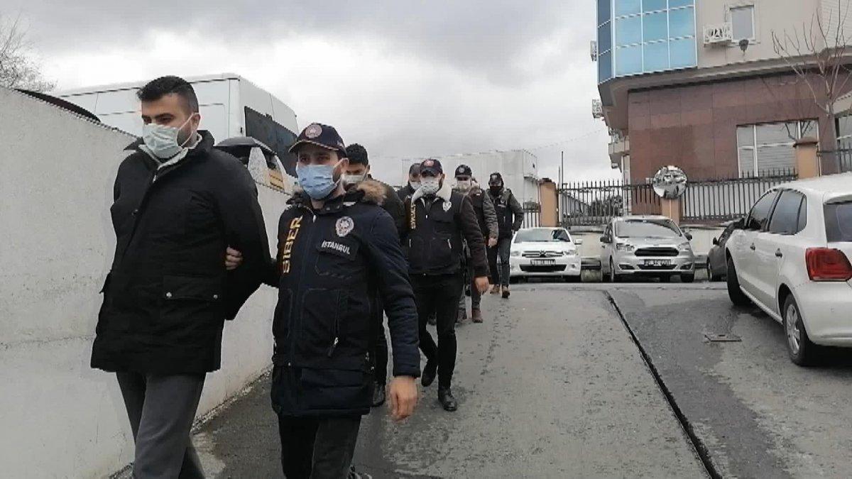 Banka sistemine girerek vurgun yapan çetenin 5 üyesi yakalandı