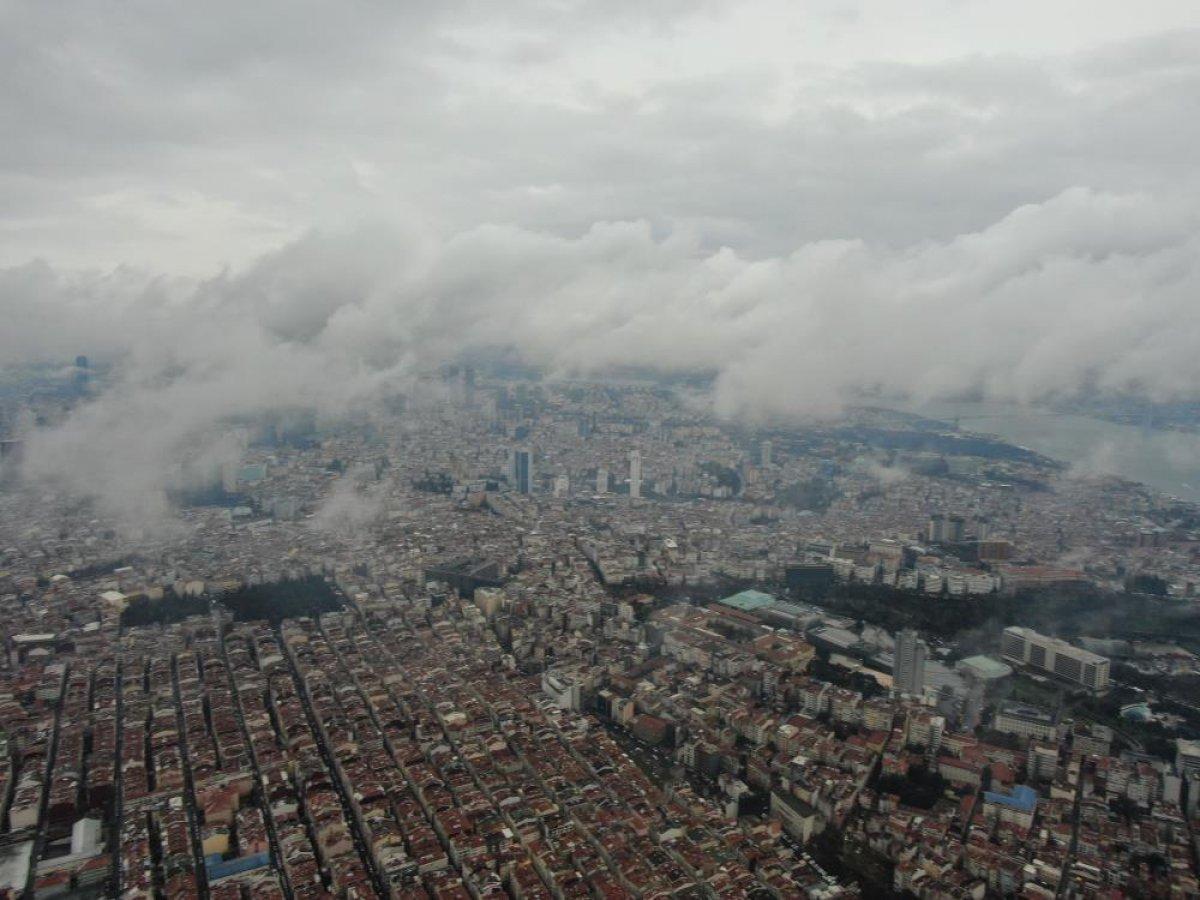 Kar yağışı sonrası İstanbul manzaraları