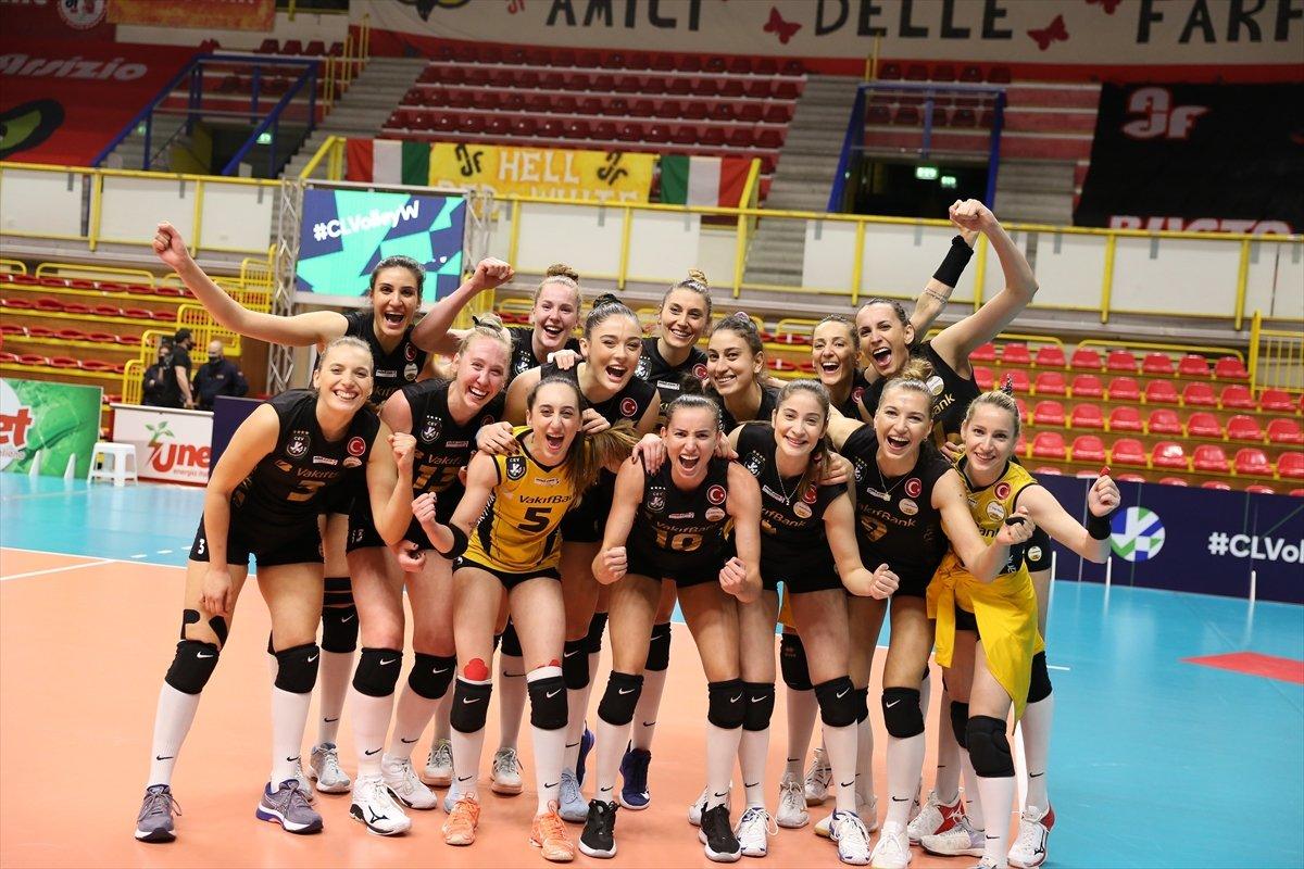 VakıfBank Şampiyonlar Ligi'nde 9. kez finalde