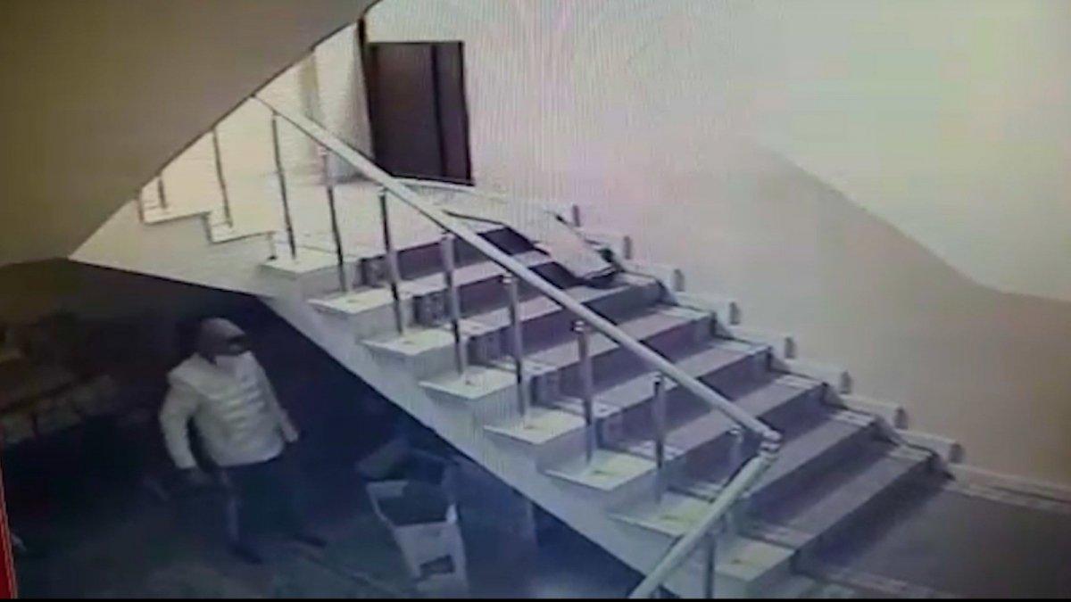 Kırıkkale’de camide hırsızlık anı kamerada