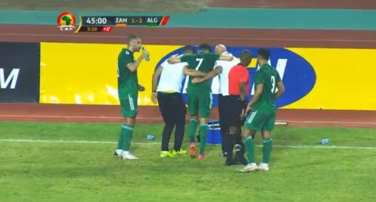 Ghezzal 1 gol 1 asist yaptığı maçta sakatlandı