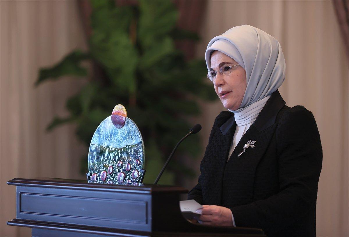 Birleşmiş Milletler’den Emine Erdoğan’a ödül