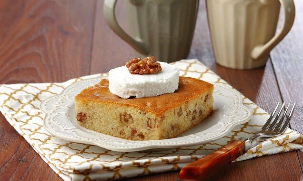 Cevizli revani nasıl yapılır, malzemeleri neler? Evde kolay cevizli revani tarifi..