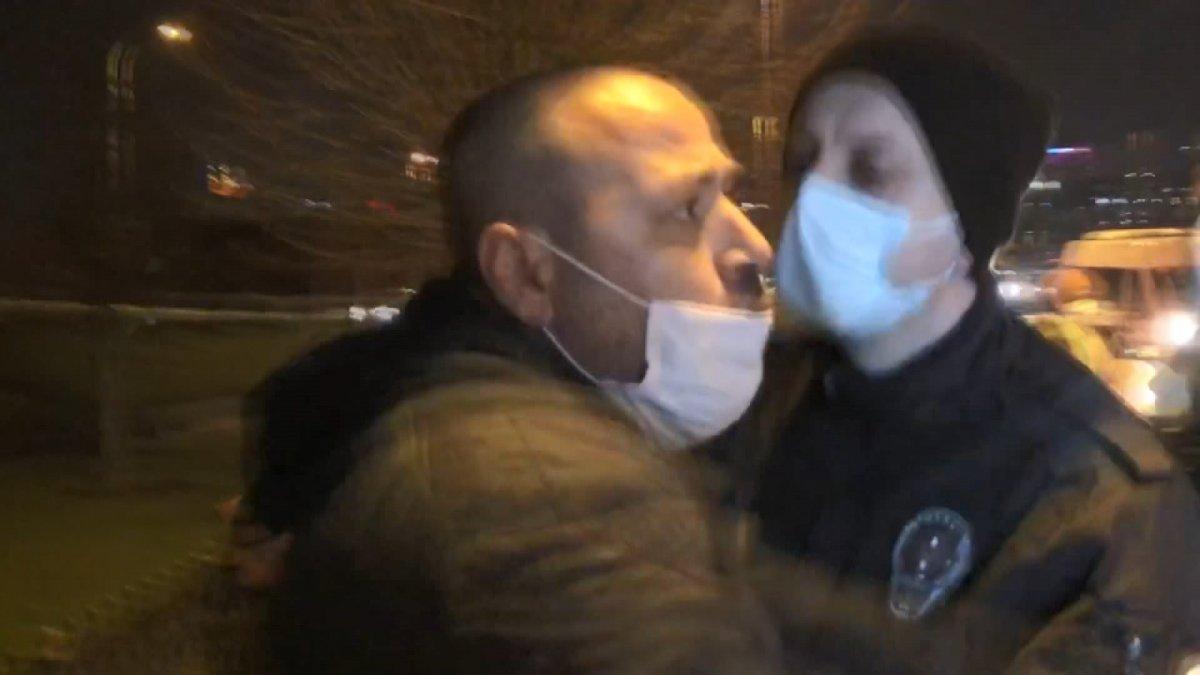 Eyüpsultan'da fazla yolcu tartışması karakolda bitti