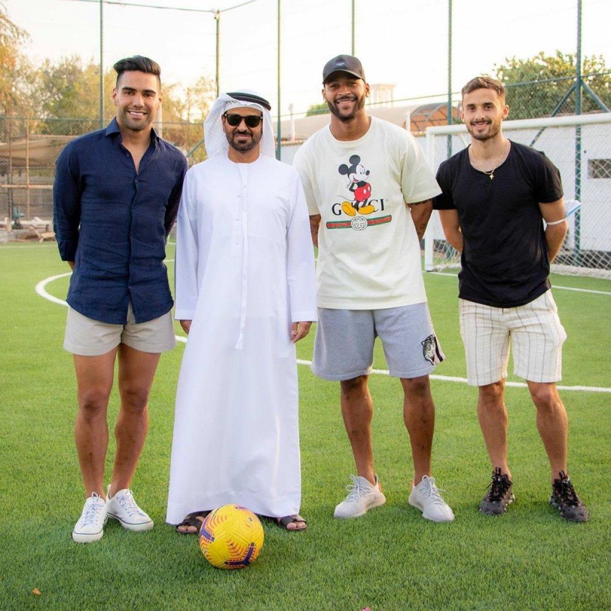 Radamel Falcao'dan çiftlik ziyareti