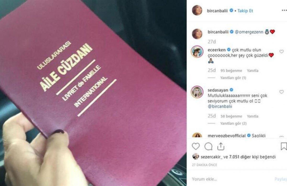 Bircan Bali ile Ömer Gezen boşandı