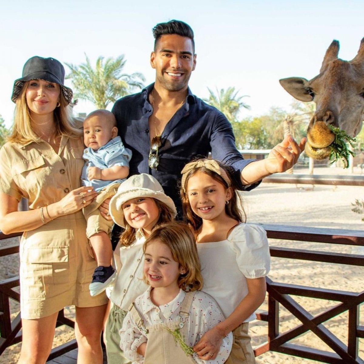 Radamel Falcao'dan çiftlik ziyareti