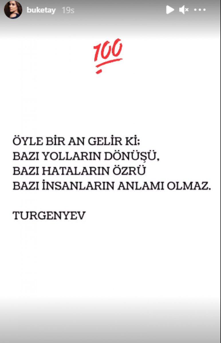 Buket Aydın ve Emir Sarıgül ayrıldı