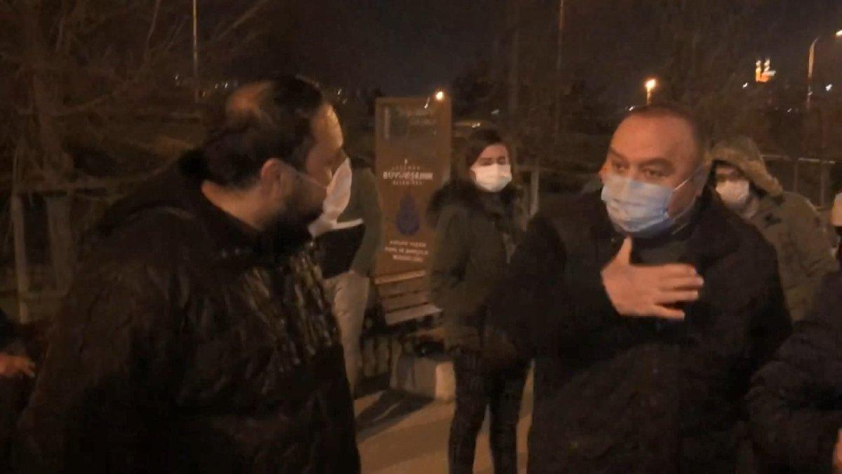 Eyüpsultan'da fazla yolcu tartışması karakolda bitti