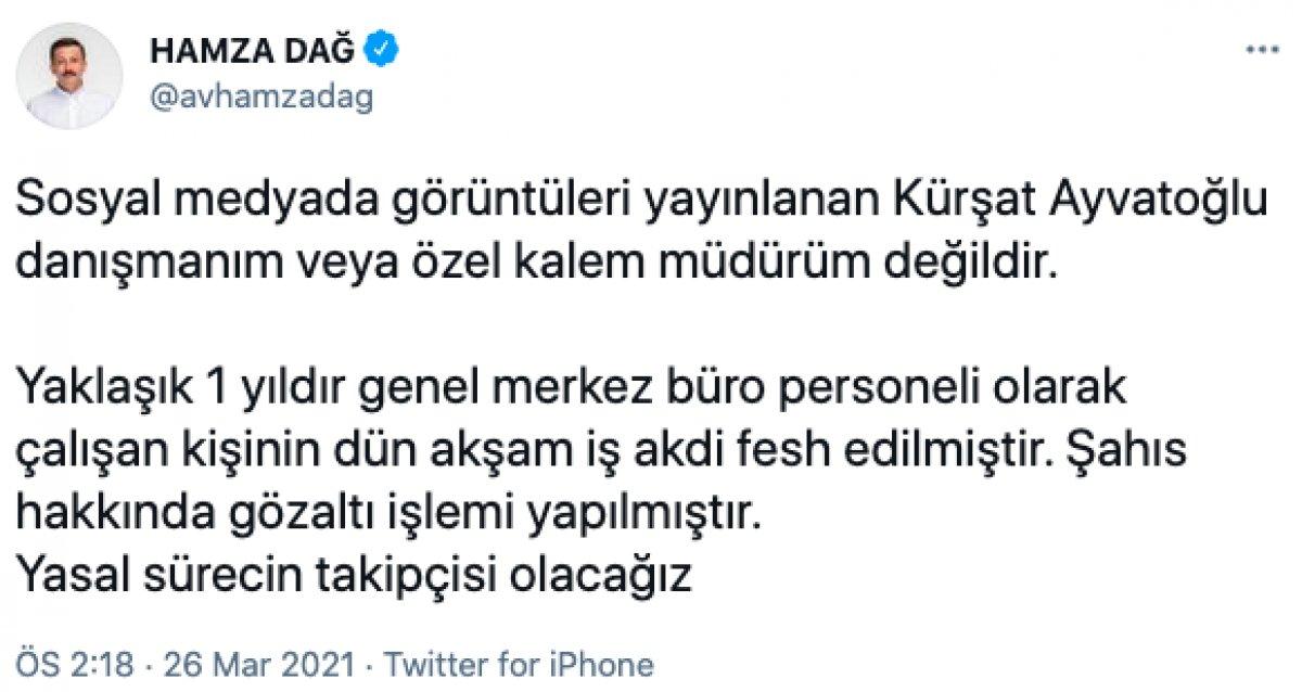 Kokain çektiği görüntüler ortaya çıkan Kürşat Ayvatoğlu gözaltına alındı