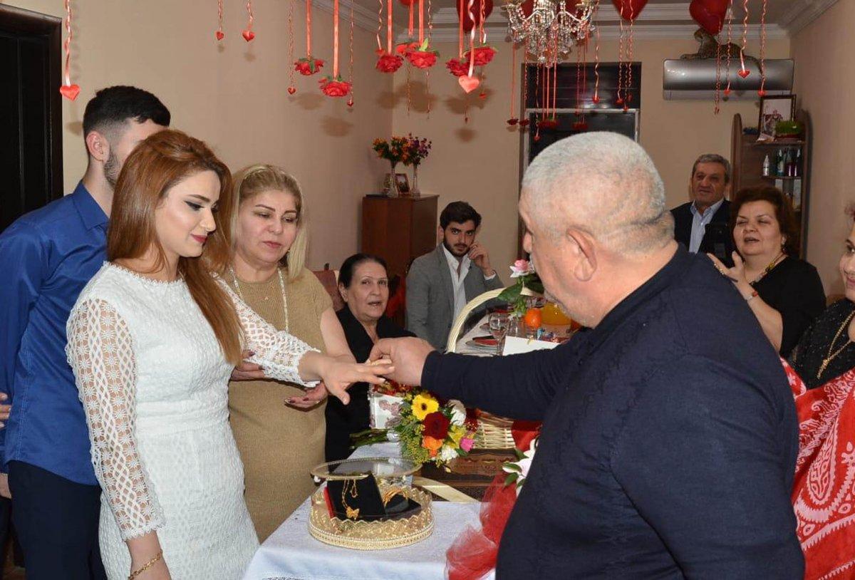 Erzurum’dan Azerbaycan’a bağlantı: Online nişan yapıldı