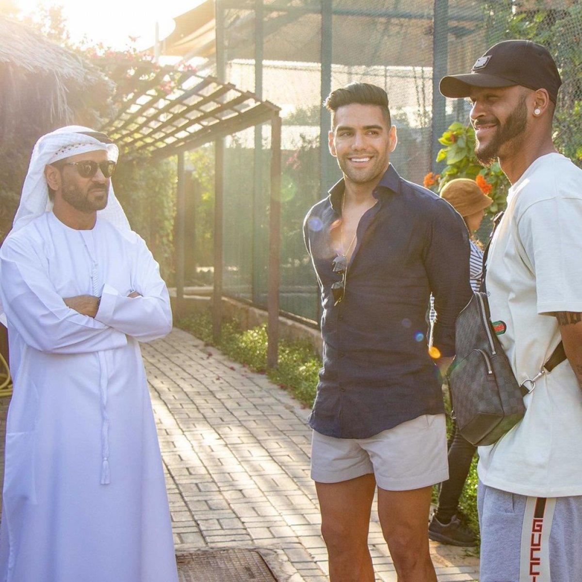 Radamel Falcao'dan çiftlik ziyareti