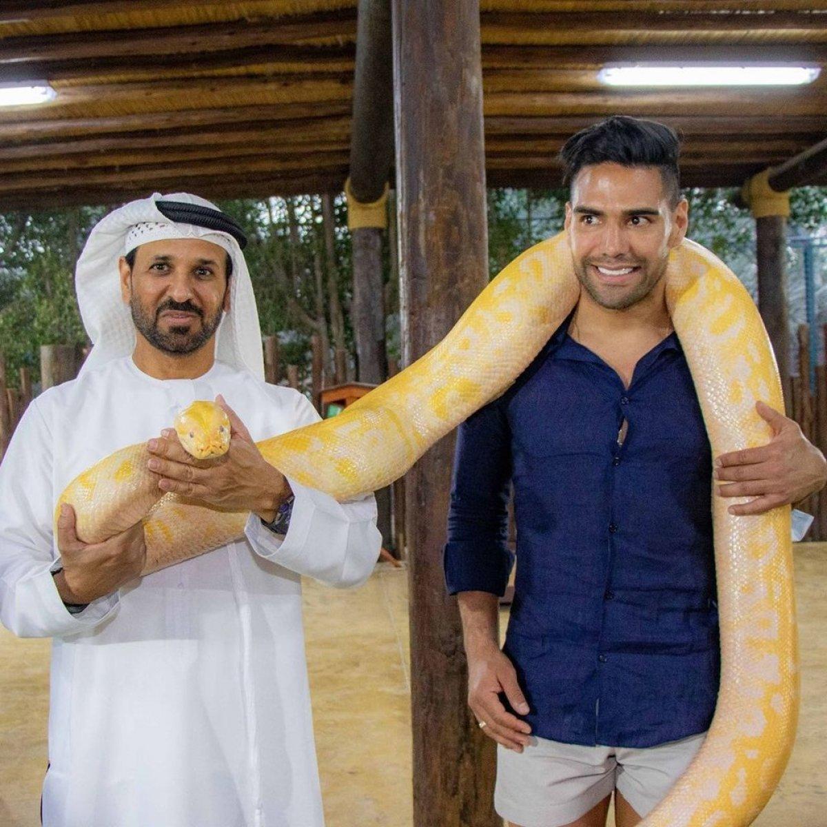 Radamel Falcao'dan çiftlik ziyareti