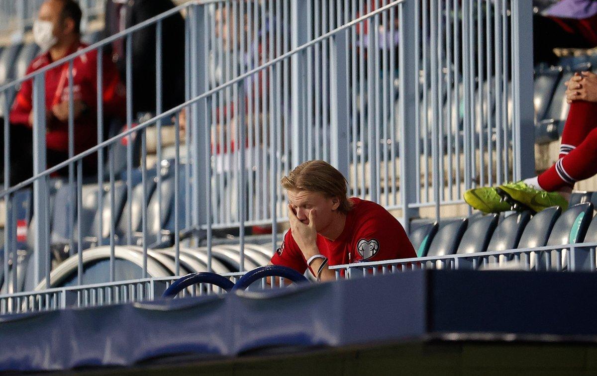 Erling Haaland, millilerimiz karşısında 'yok' oldu