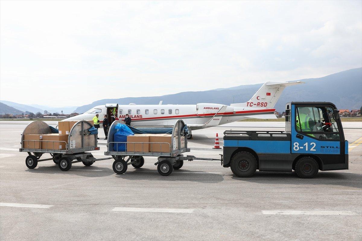Türkiye'nin hibe ettiği korona aşıları Bosna Hersek'e ulaştı