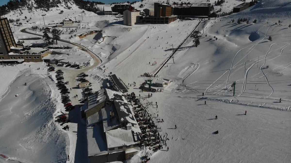 Kartalkaya’da sezon sona erdi