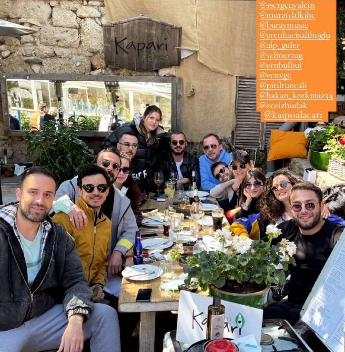 Sergen Yalçın ile Murat Dalkılıç tatilde