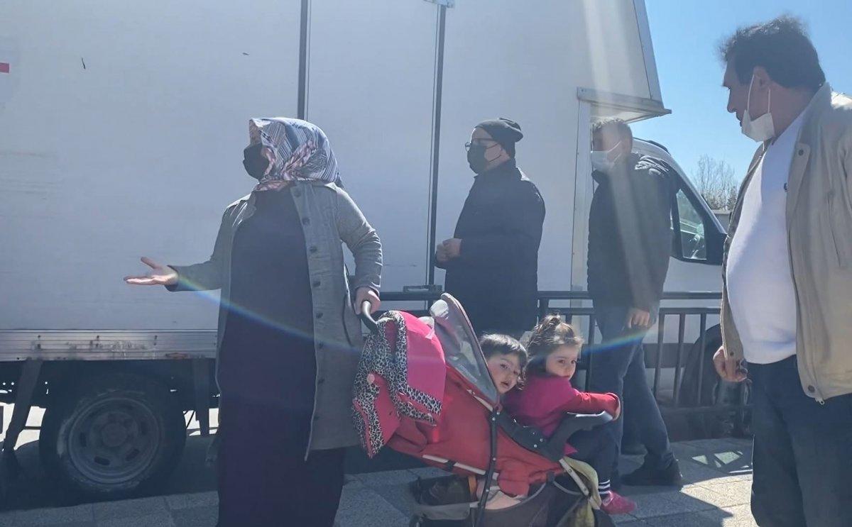 Ataşehir'de parkta polisten kaçan anne çocuğunu kaybetti