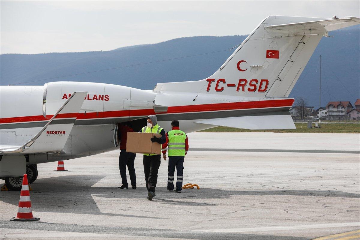 Türkiye'nin hibe ettiği korona aşıları Bosna Hersek'e ulaştı