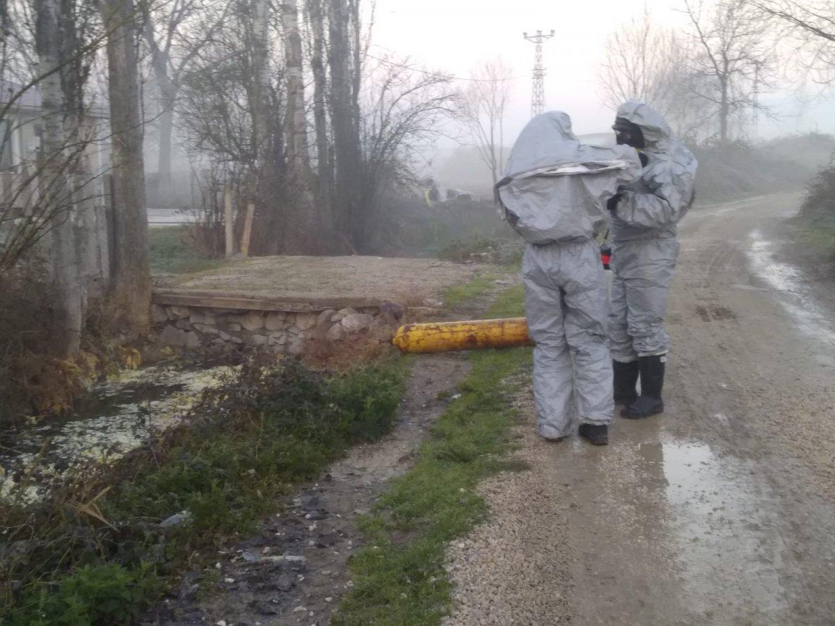 Sakarya’da kimyasal iddiası: 12 kişi hastaneye kaldırıldı