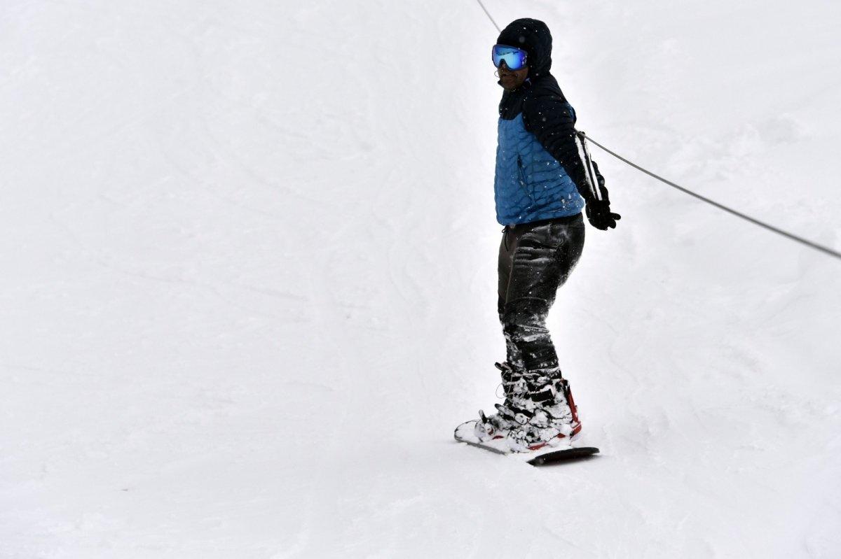 Zigana'da kar keyfi devam ediyor