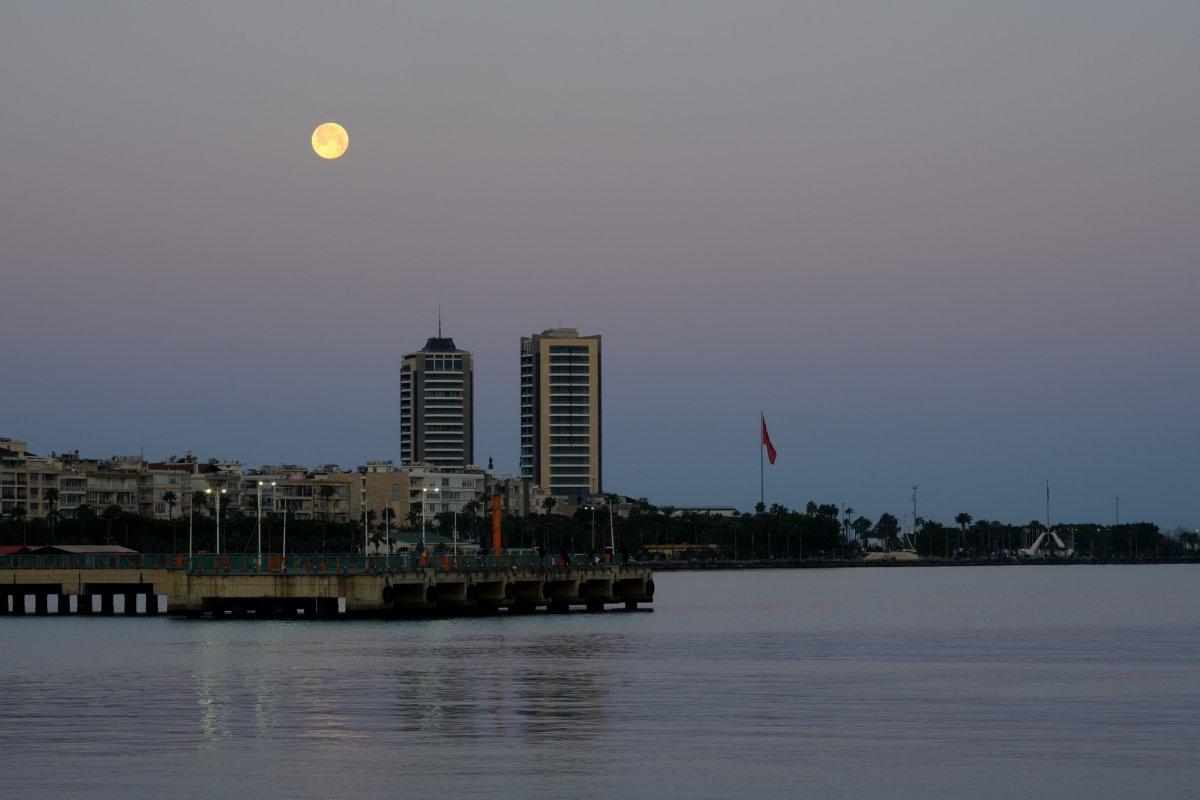 Hatay'dan Süper Ay görüntüleri